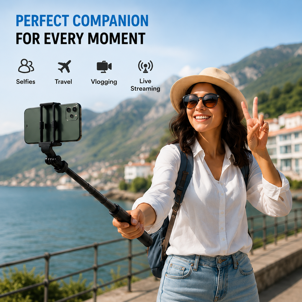 TravelPro 360 Selfie Stick Tripod