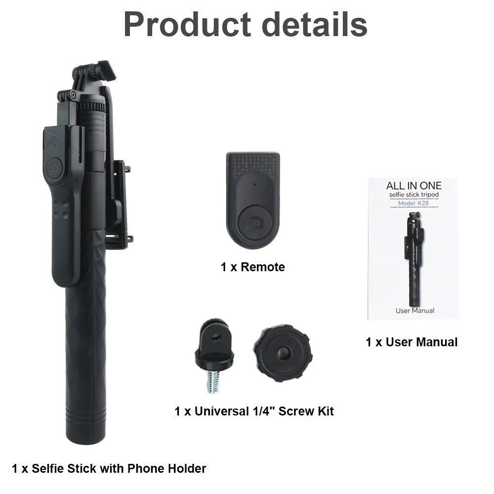 TravelPro 360 Selfie Stick Tripod